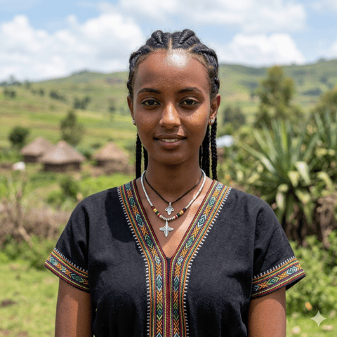 AI-generated illustration representing the Selale people