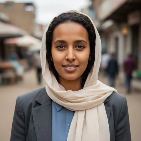 AI-generated illustration representing the Sudanese Arabs people