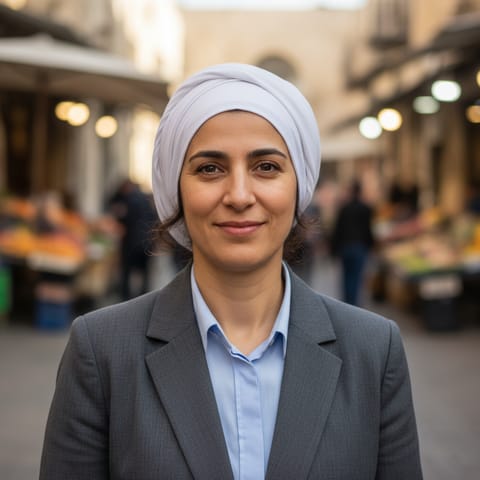 AI-generated illustration representing the Druze people