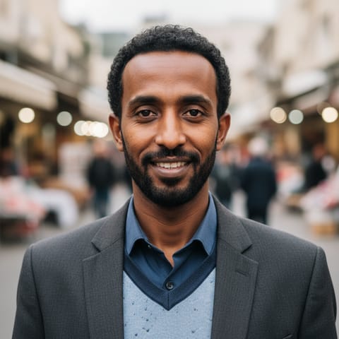 AI-generated illustration representing the Ethiopian Jews people