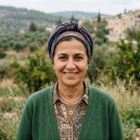 AI-generated illustration representing the Kurdistani Jews people
