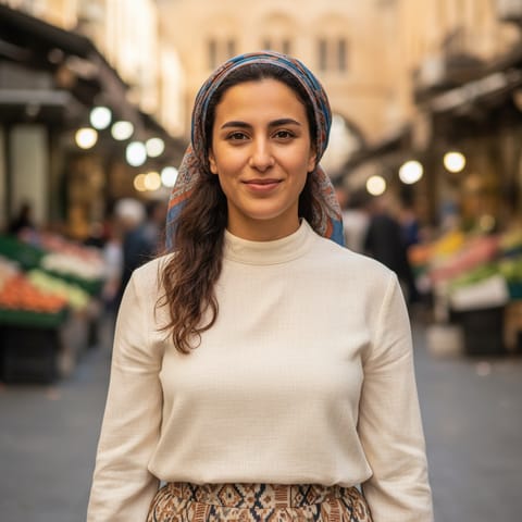 AI-generated illustration representing the Judeo-Amazigh Jews people