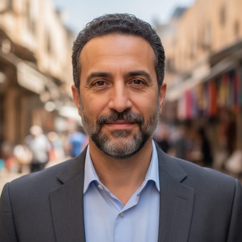 AI-generated illustration representing the Maghrebi Jews people