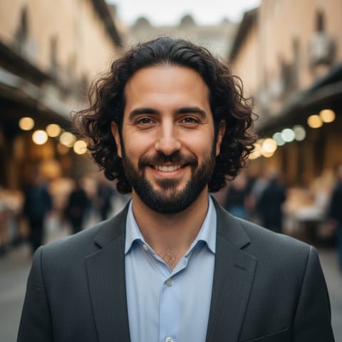 AI-generated illustration representing the Spanish Jews people