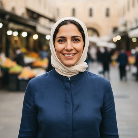 AI-generated illustration representing the Tunisian Jews people
