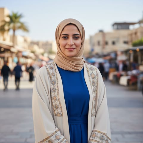 AI-generated illustration representing the Bedouin Arabs people