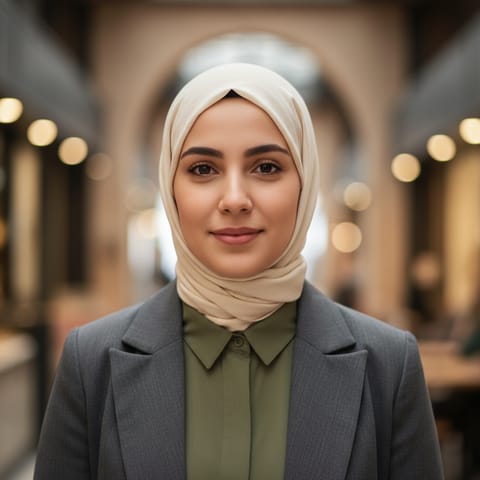 AI-generated illustration representing the Moroccan Arabs people