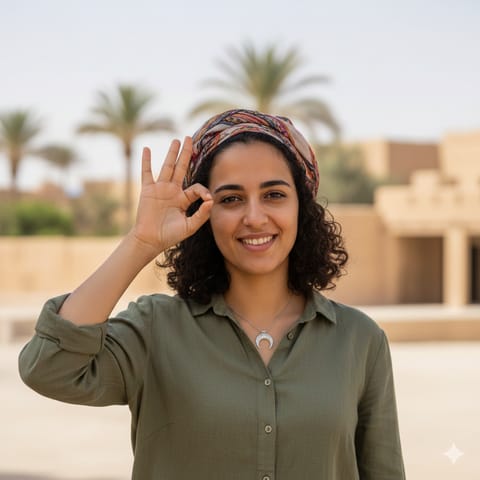 Ilustración generada por IA que representa al pueblo Deaf Libyans