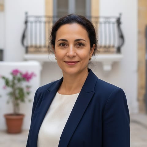 AI-generated illustration representing the Maltese people