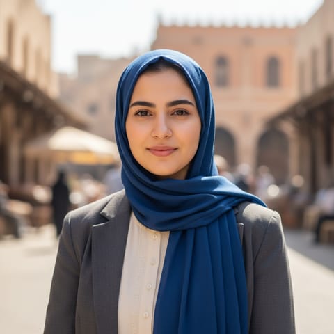 AI-generated illustration representing the Western Punjabis people