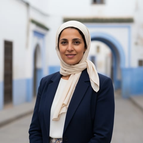 AI-generated illustration representing the Moroccan Jews people