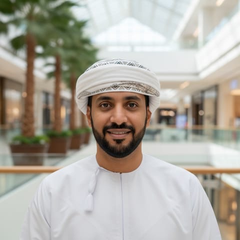 AI-generated illustration representing the Gulf Arabs people