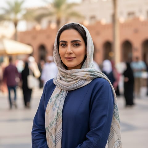 AI-generated illustration representing the Southern Baloch people