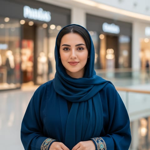AI-generated illustration representing the Southern Baloch people
