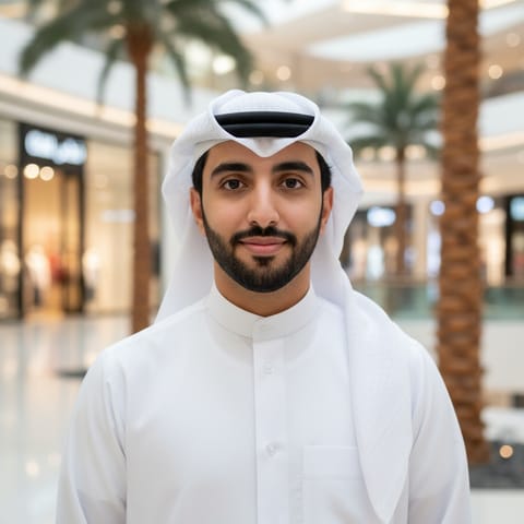 رسم توضيحي مُولَّد بالذكاء الاصطناعي يمثّل شعب Gulf Arabs