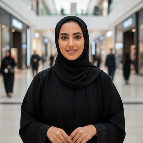AI-generated illustration representing the Omani Arabs people