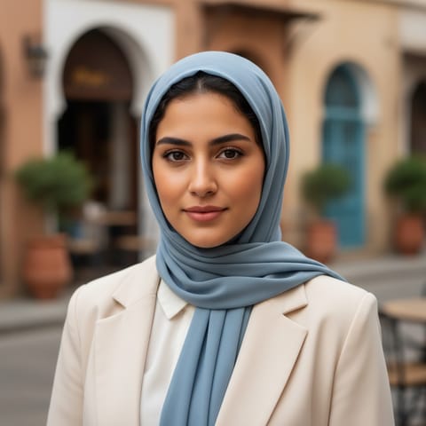 AI-generated illustration representing the Levantine Arabs people
