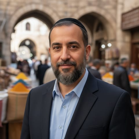 AI-generated illustration representing the Yemeni Jews people