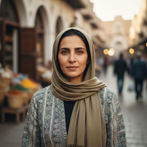 AI-generated illustration representing the Tihama Yemeni Arabs people