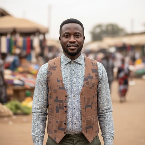 Ilustración generada por IA que representa al pueblo Jotoni Samogho
