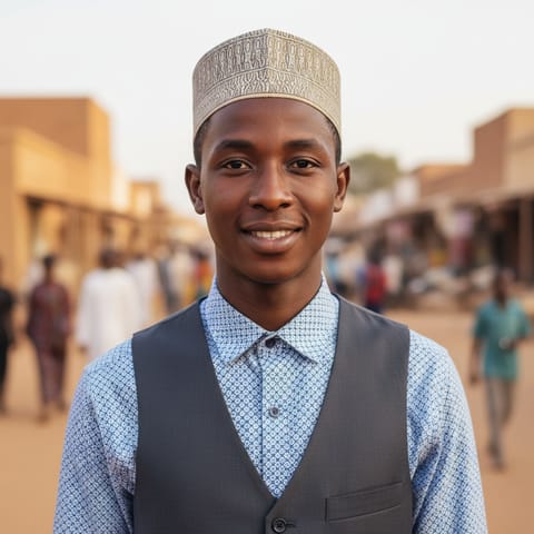 AI-generated illustration representing the Mossi people