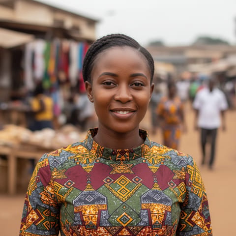 AI-generated illustration representing the Bamileke-Medumba people