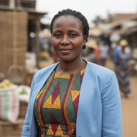 AI-generated illustration representing the Togbo-Vara Banda people