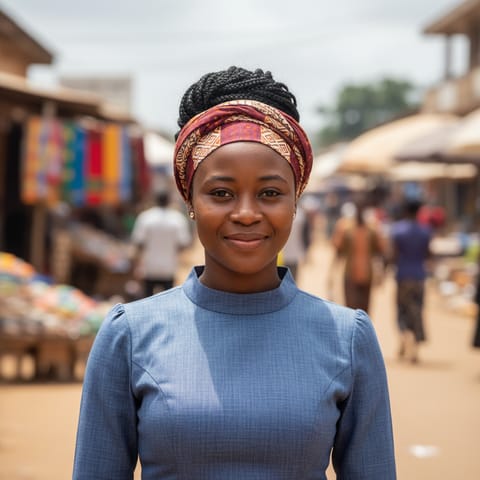 AI-generated illustration representing the Dondo people