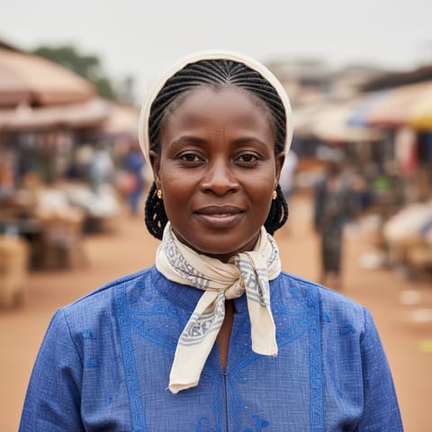 AI-generated illustration representing the Koyaka Jula people