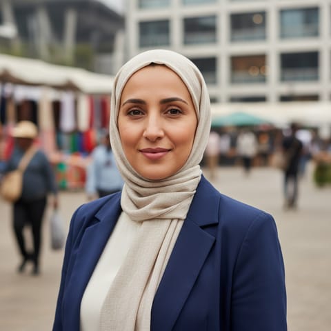 AI-generated illustration representing the Levantine Arabs people