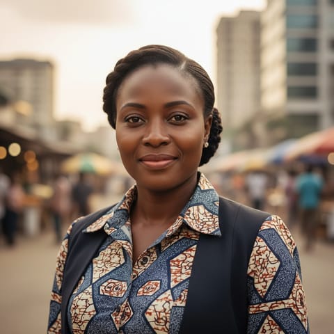 AI-generated illustration representing the Igbo people