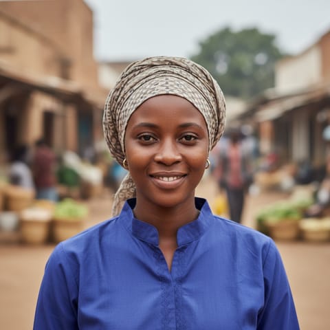 AI-generated illustration representing the Wala people