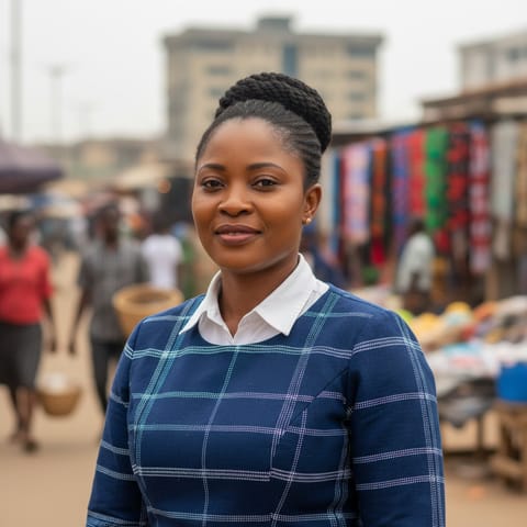 AI-generated illustration representing the Edo people