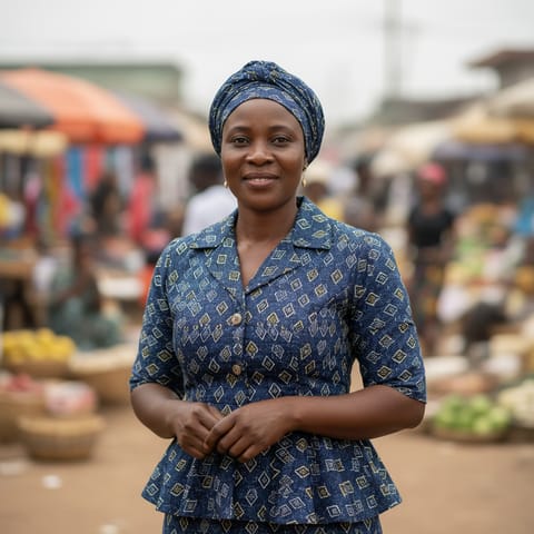 AI-generated illustration representing the Eket people