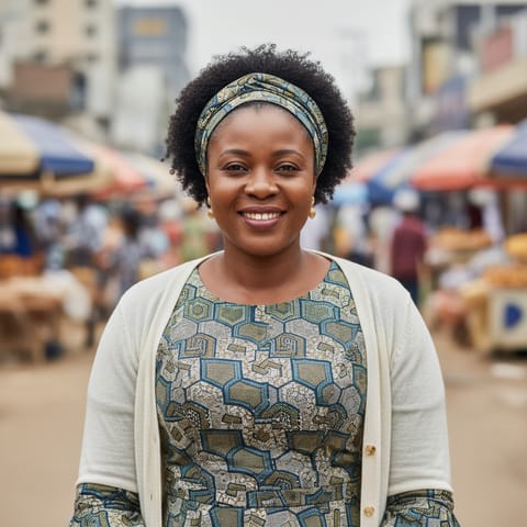 AI-generated illustration representing the Esan people