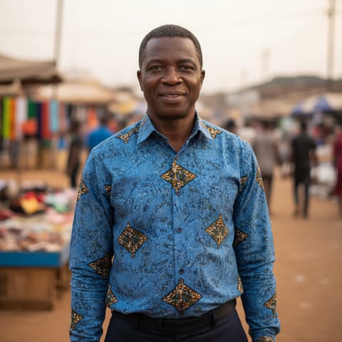 AI-generated illustration representing the Nigerian Mambila people