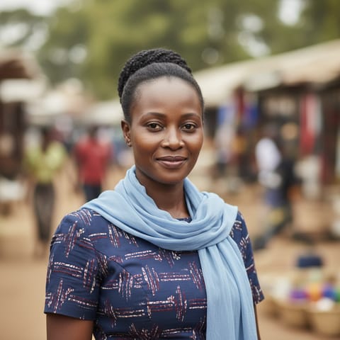 AI-generated illustration representing the Lombo people
