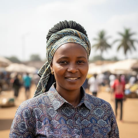 AI-generated illustration representing the Chonyi Mijikenda people