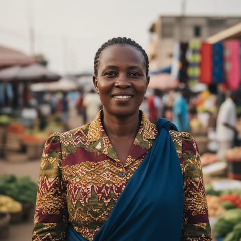 AI-generated illustration representing the Kambe Mijikenda people