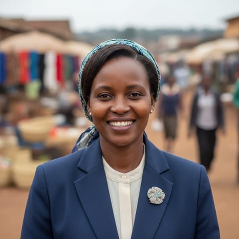 AI-generated illustration representing the Kisii (Gusii) people