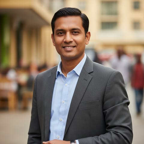 AI-generated illustration representing the Gujaratis people