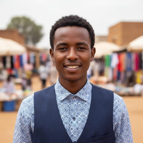 AI-generated illustration representing the Matumbi people
