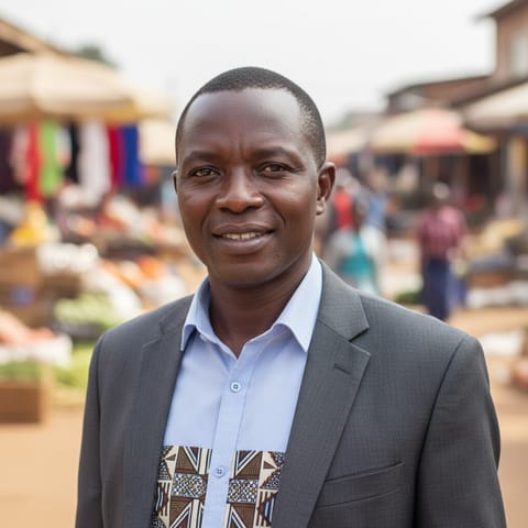 AI-generated illustration representing the Luhya people