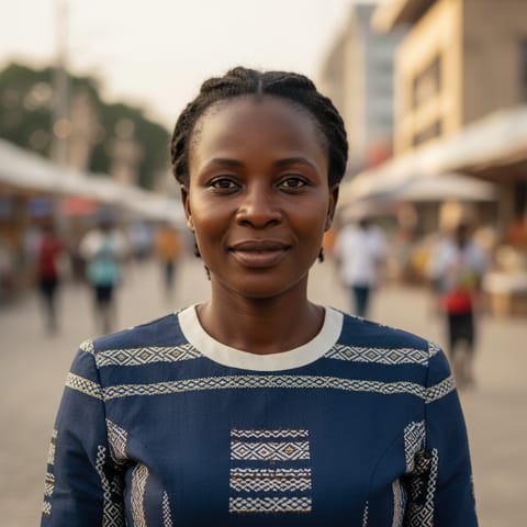 AI-generated illustration representing the Yombe people
