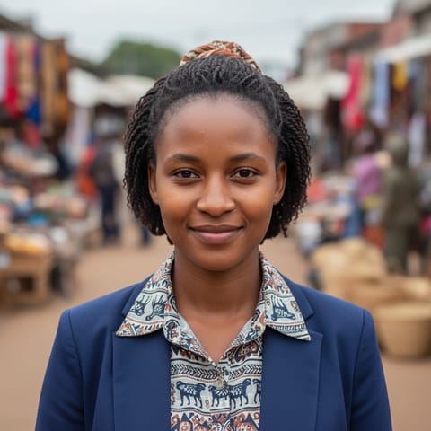 AI-generated illustration representing the Lozi people