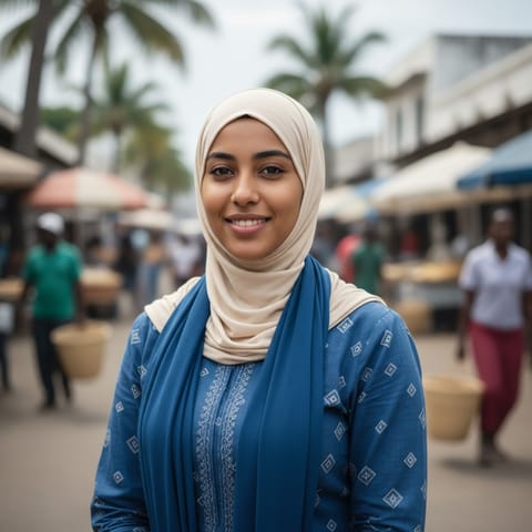 AI-generated illustration representing the Arabs people