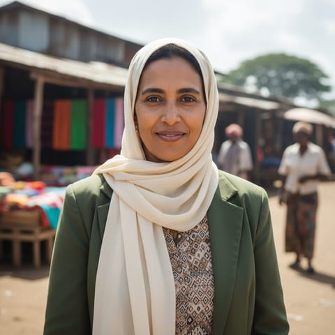 AI-generated illustration representing the Yemeni Arabs people