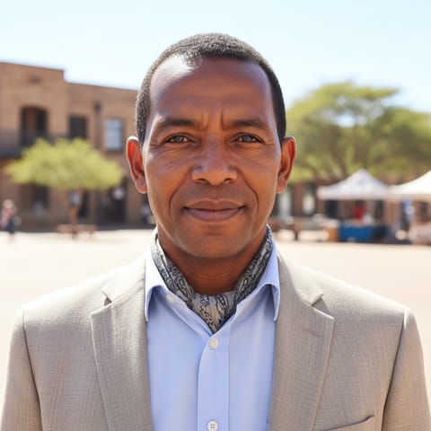 AI-generated illustration representing the Griqua people