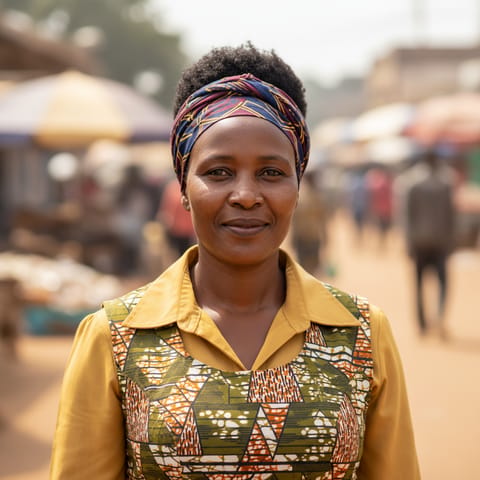 AI-generated illustration representing the Tsonga people
