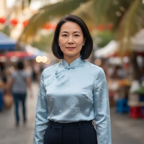 AI-generated illustration representing the Han Chinese people